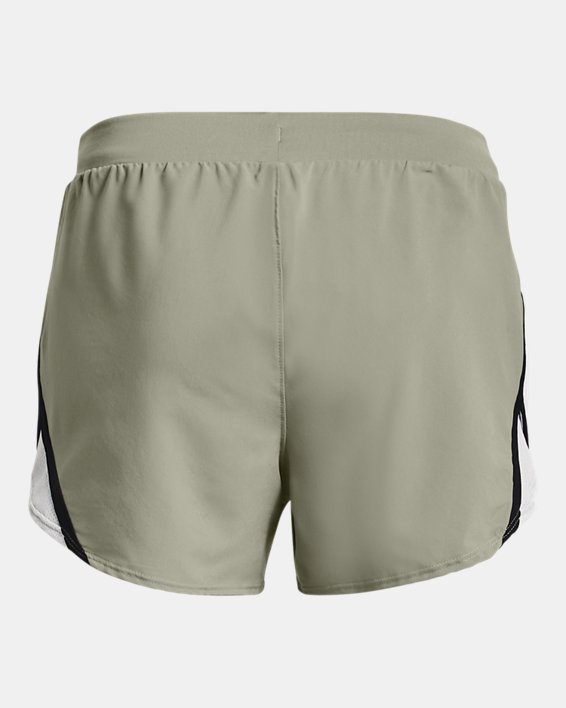 Women's UA Fly-By 2.0 Shorts, Green, pdpMainDesktop image number 7